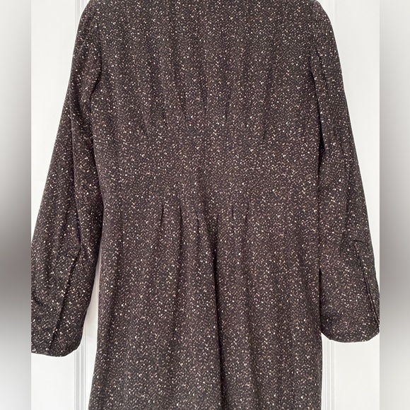 Etcetera Speckled Women’s Vintage Warm Comfortable Statement Long PeaCoat Size 6 - Picture 9 of 9